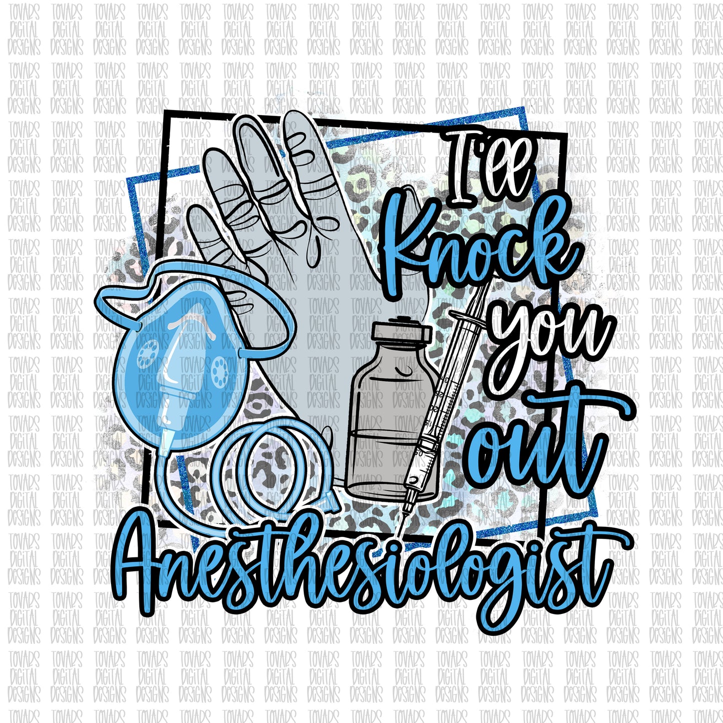 Ill Knock you out anesthesiologist Sublimation Download, anesthesiologist PNG, Instant Download nursing Sublimation design, anesthesiologist