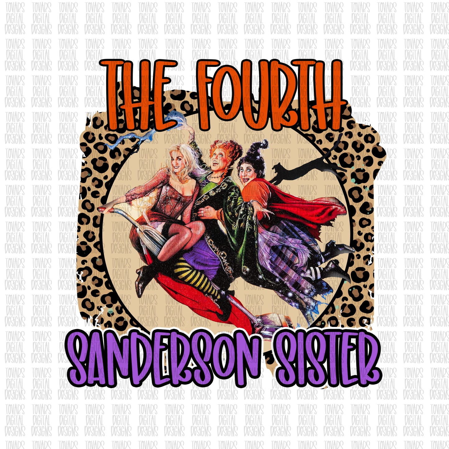 The fourth Sanderson Sister hocus pocus png sublimation digital download
