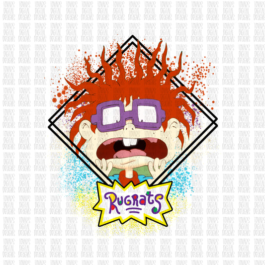 Chuckie Rugrats png file