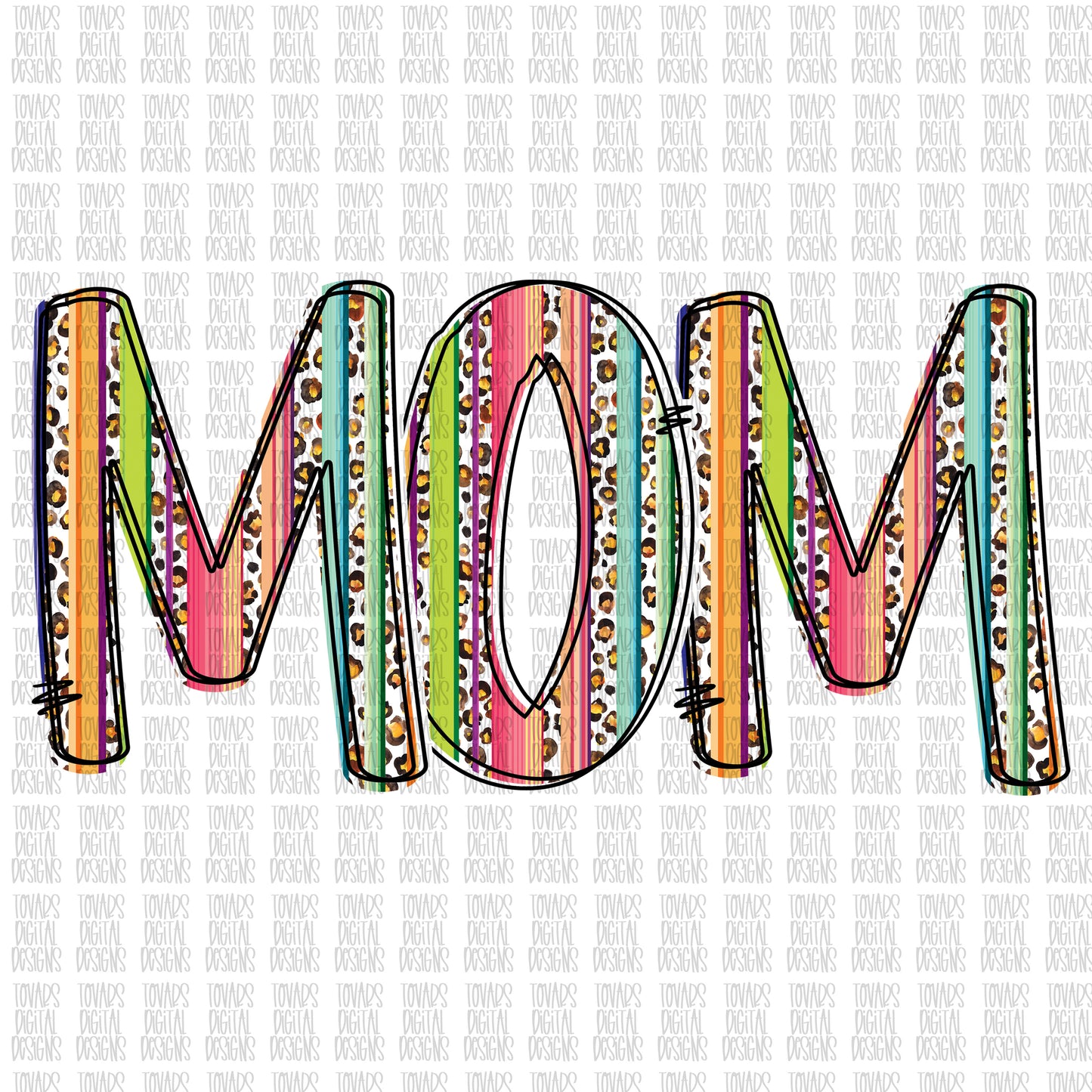 Mom Leopard serape print Sublimation Download, Mom leopard serape PNG File Instant Download, Mom leopard serape Sublimation png Mom