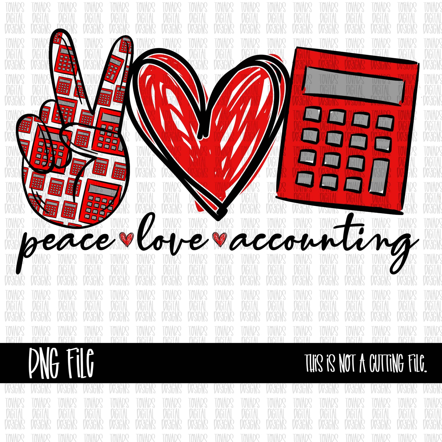 PEACE LOVE ACCOUNTING PNG FILE