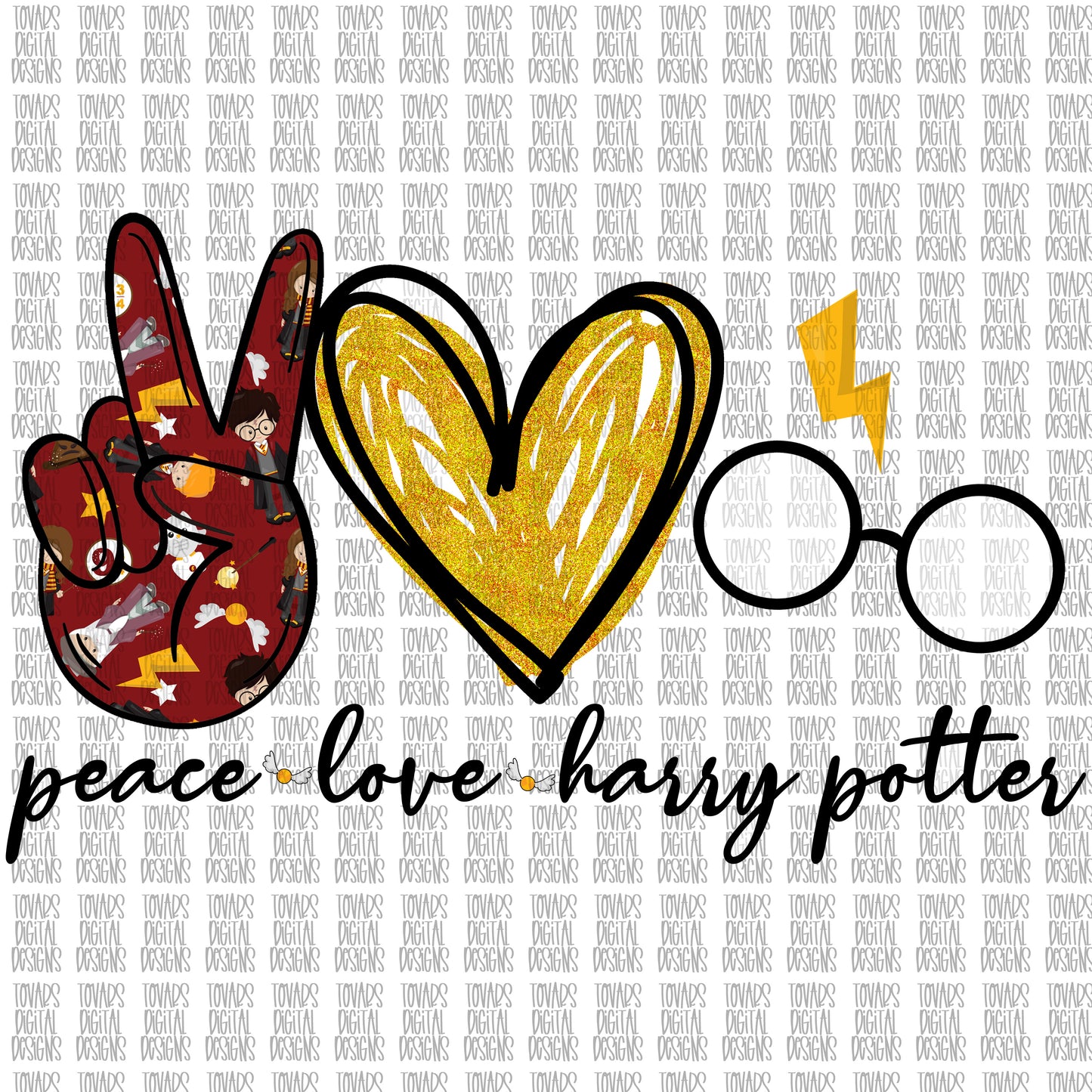 peace love harry potter