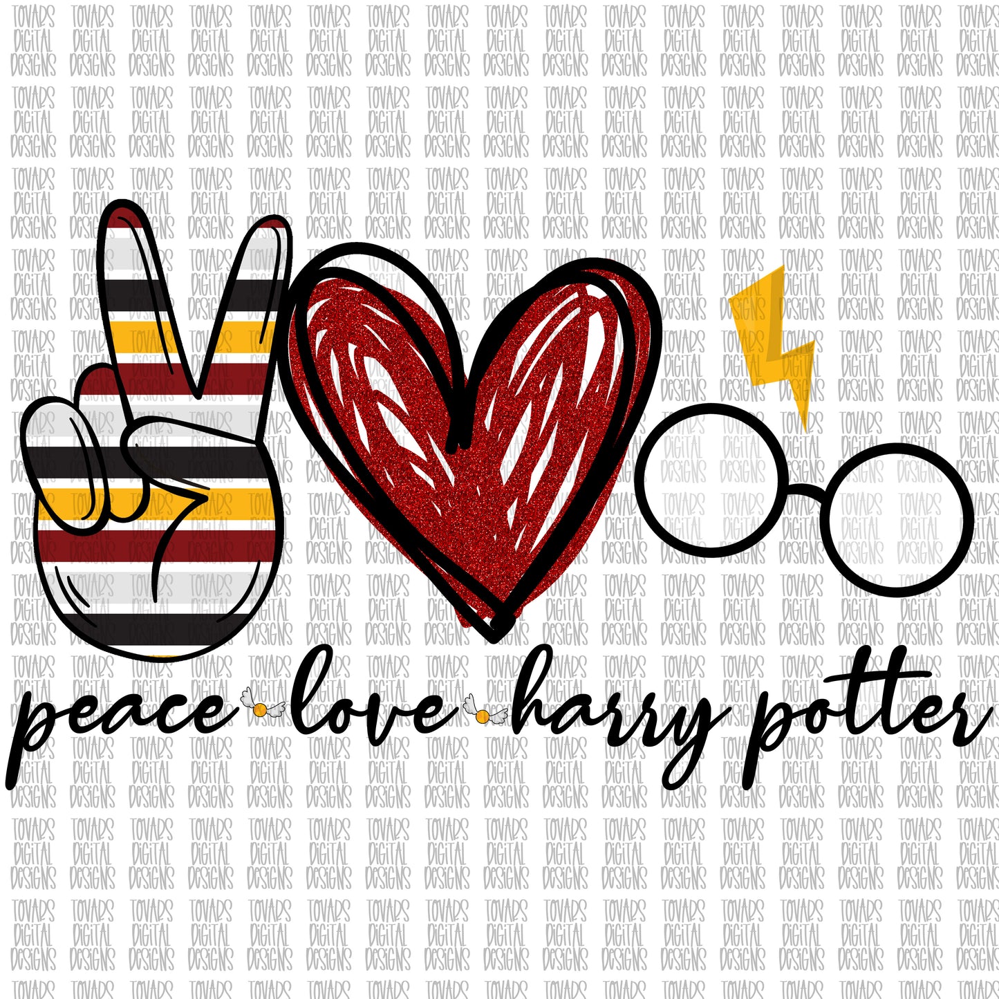 peace love harry potter