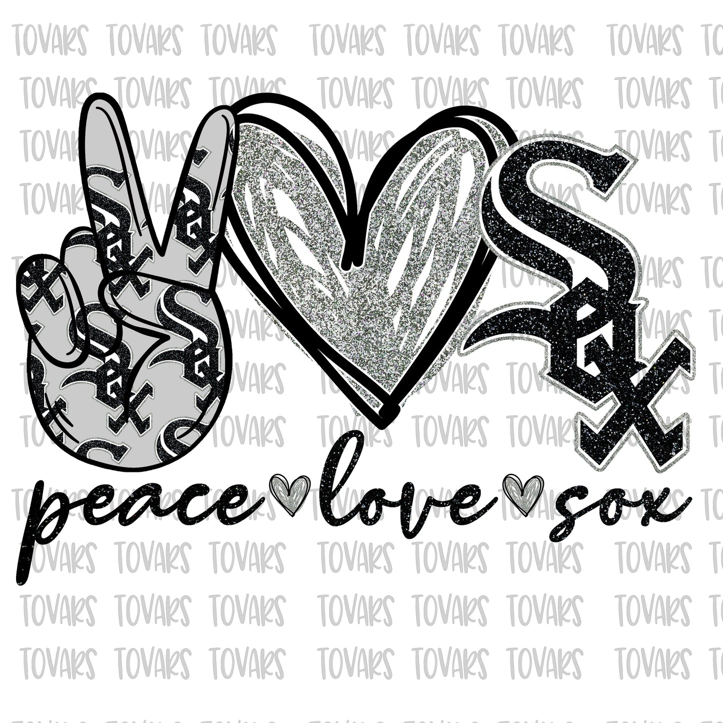 White Sox Sublimation Digital Download, PNG File