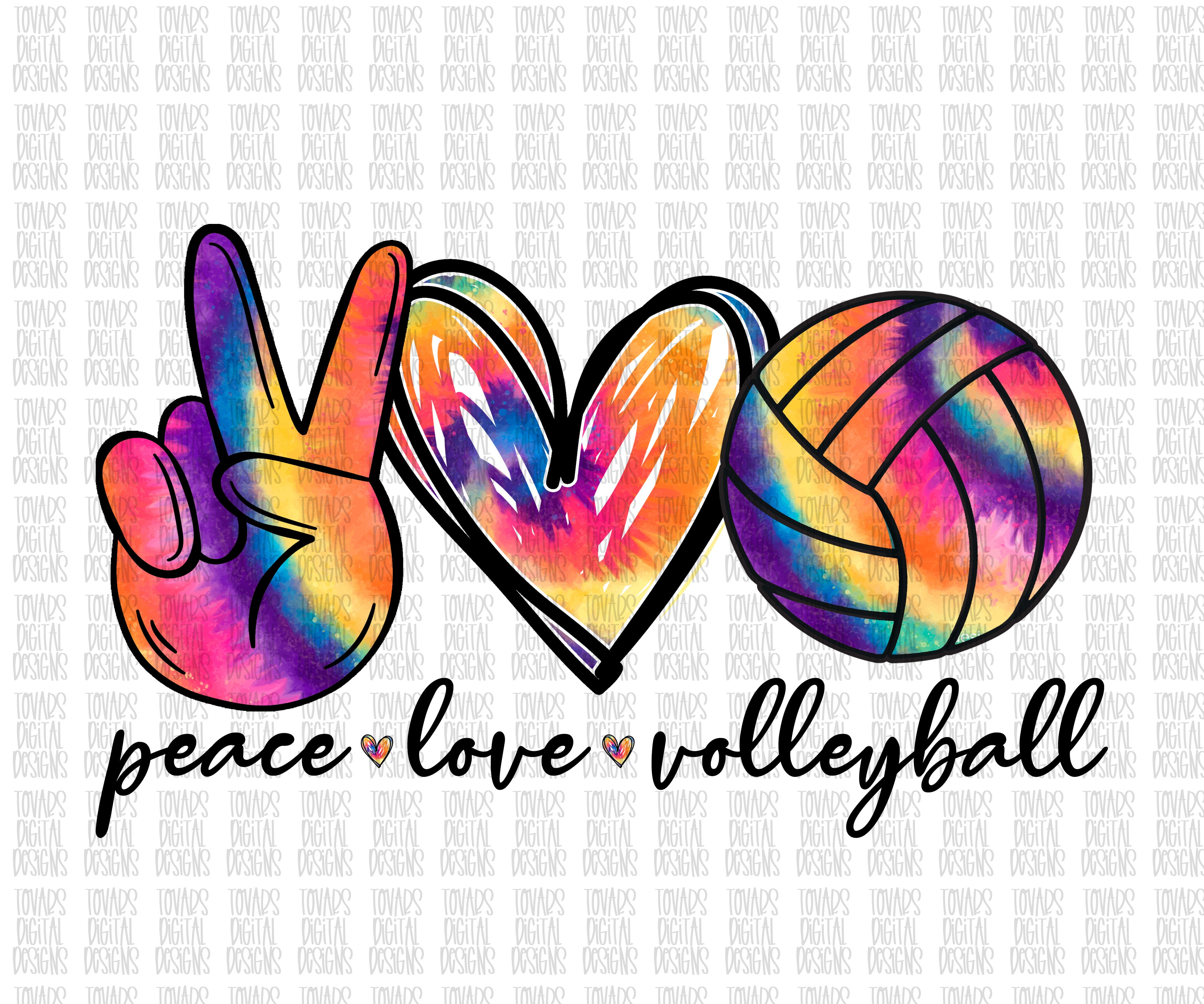 Peace love Braves – Tovars Digital Designs