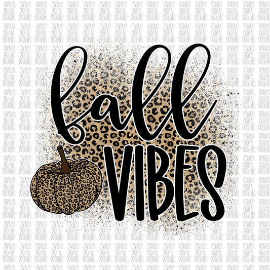 Fall Vibes leopard pumpkin Sublimation design, leopard pumpkins, fall pumpkin design, leopard pumpkin png, pumpkin season, leopard fall png