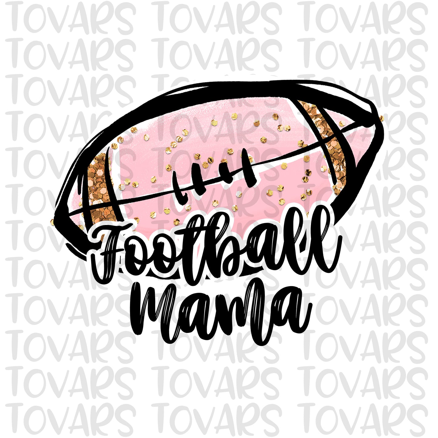 Football Mama Sublimation Download, Football mama PNG, Instant Download Sublimation Download, Watercolor football Sublimation, football mom