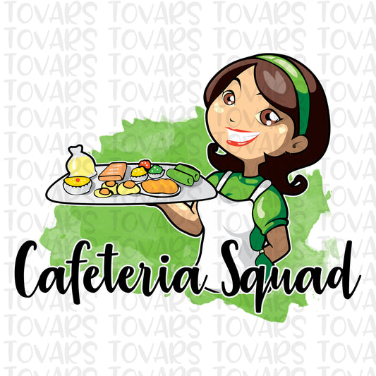 Cafeteria Squad Sublimation Download, School Lunch Lady PNG, Sublimation Download, School Lunch Lady PNG, school lunch tray png