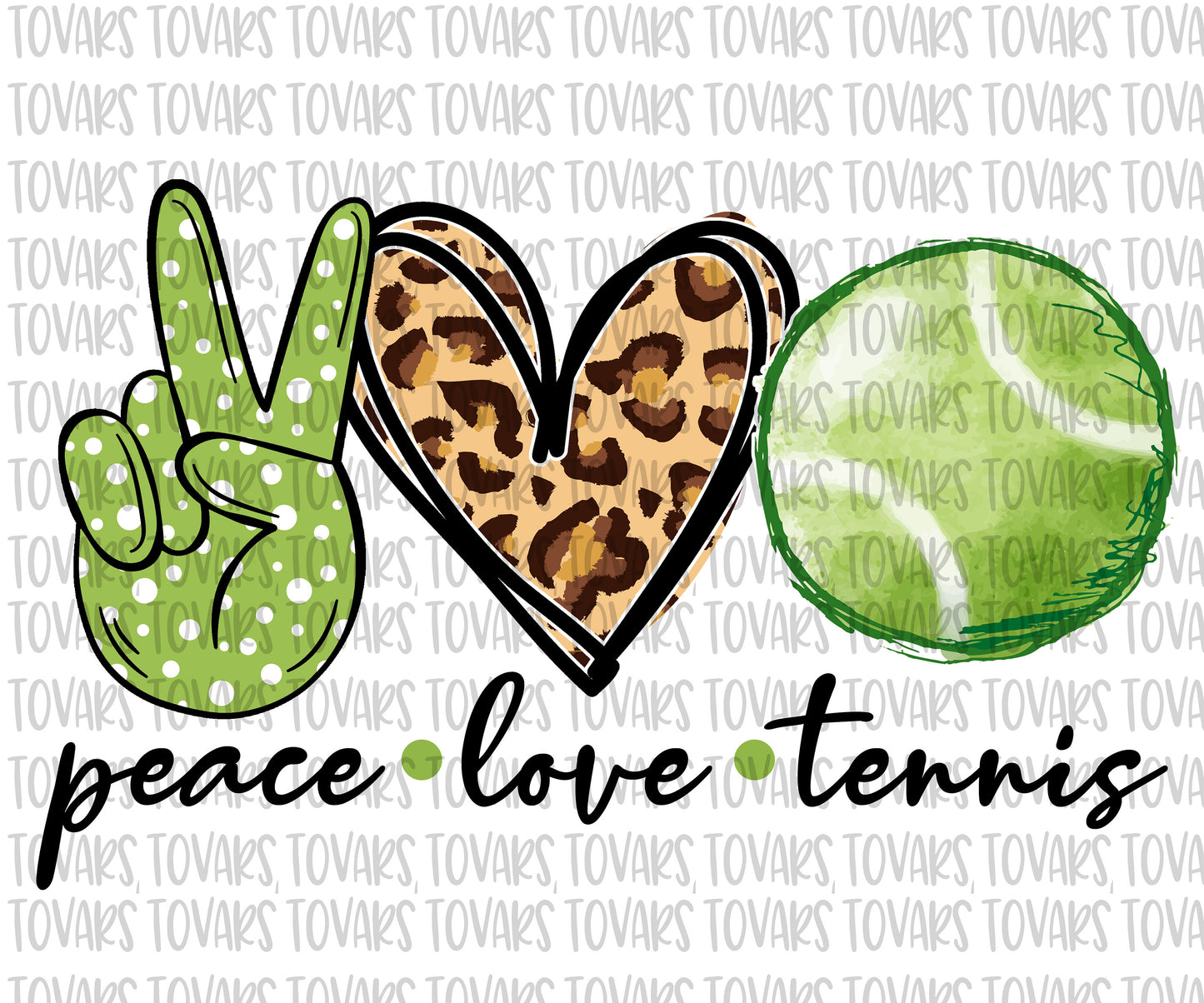 Peace love tennis Sublimation Png Digital Download, tennis Png, tennis leopard print PNG, Peace Love tennis png file, tennis sublimation png