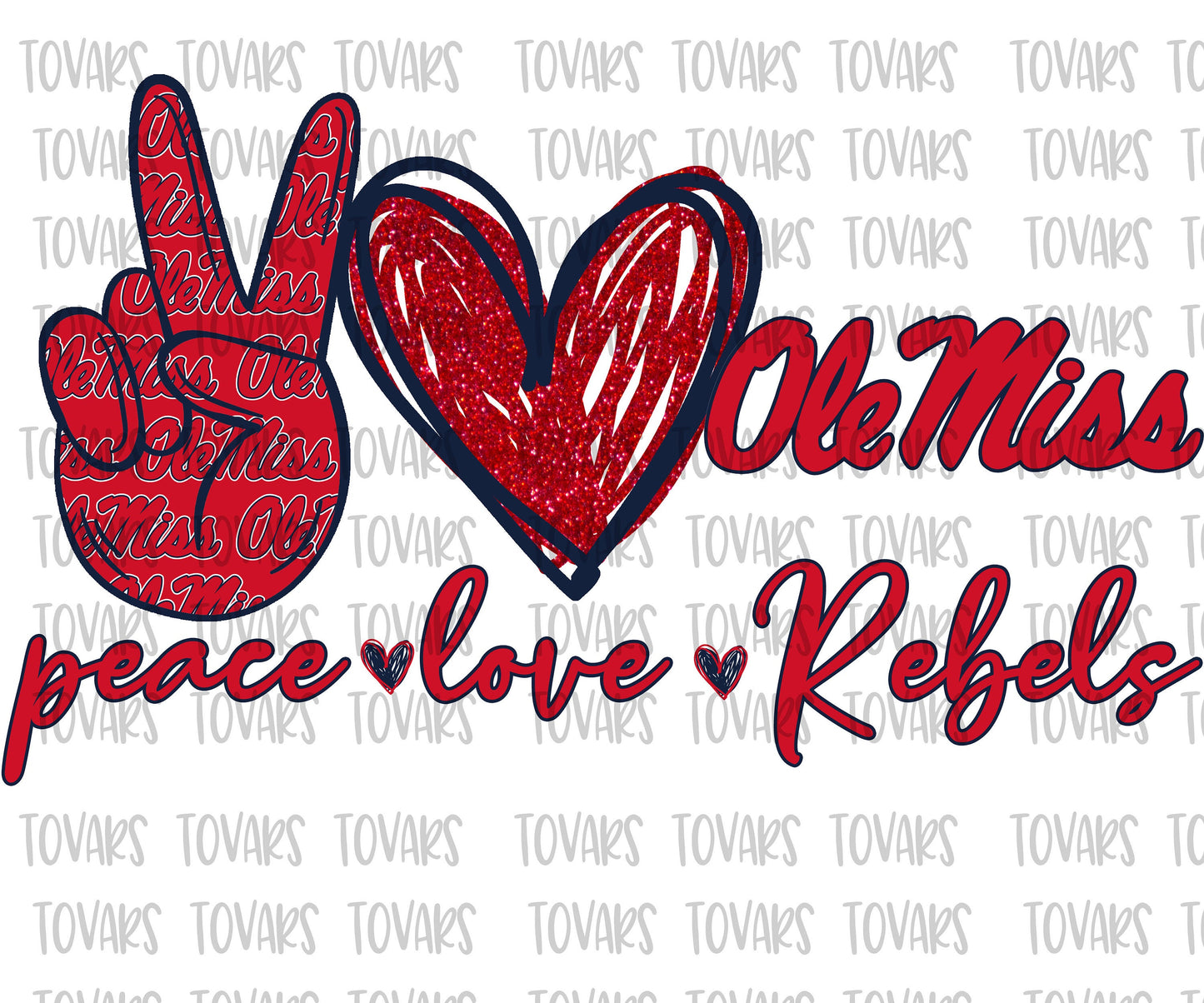 Peace love Ole miss Rebels design college, Sublimation Png Digital Download, Peace love design college team  glitter, Sublimation