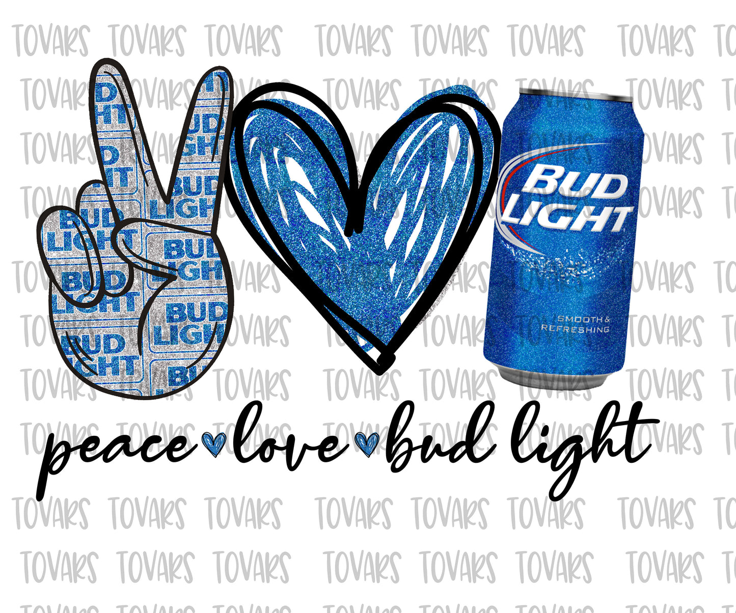 Peace love Bud light beer Sublimation Png Digital Download, Bud light beer Png, Bud light beer sublimation PNG, peace love Bud light beer