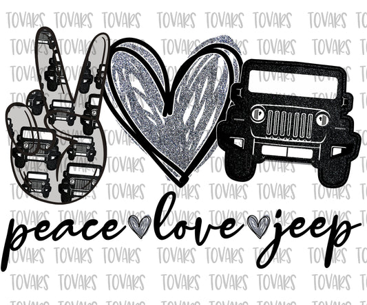 Peace Love Design SublimatioN Design