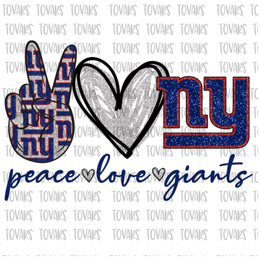 Peace love Design Sublimationgiants Png Digital Download, Png file for sublimation,  sublimation PNG, peace love design PNG File football