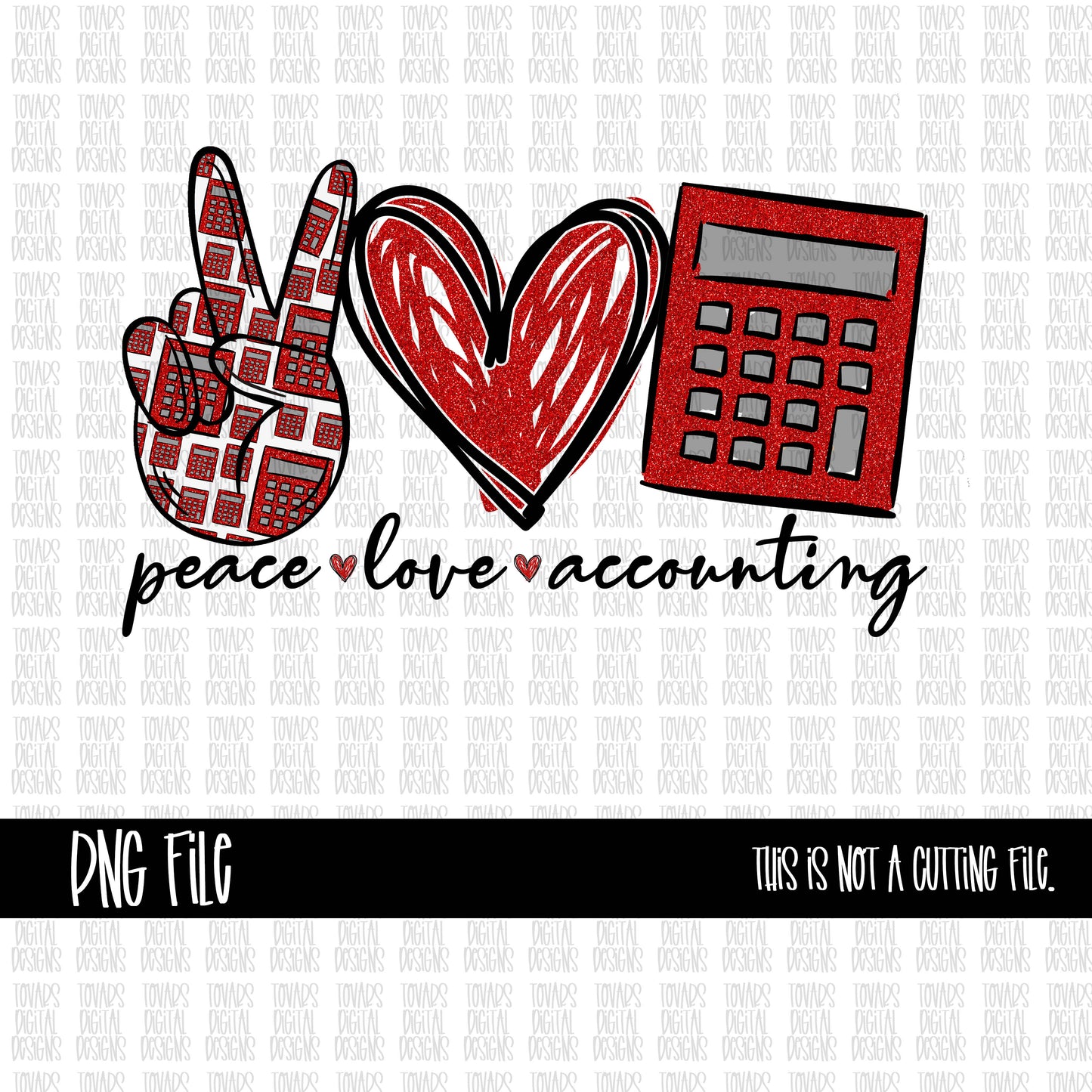 PEACE LOVE ACCOUNTING PNG FILE