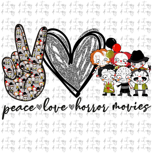 Peace love Horror Movies