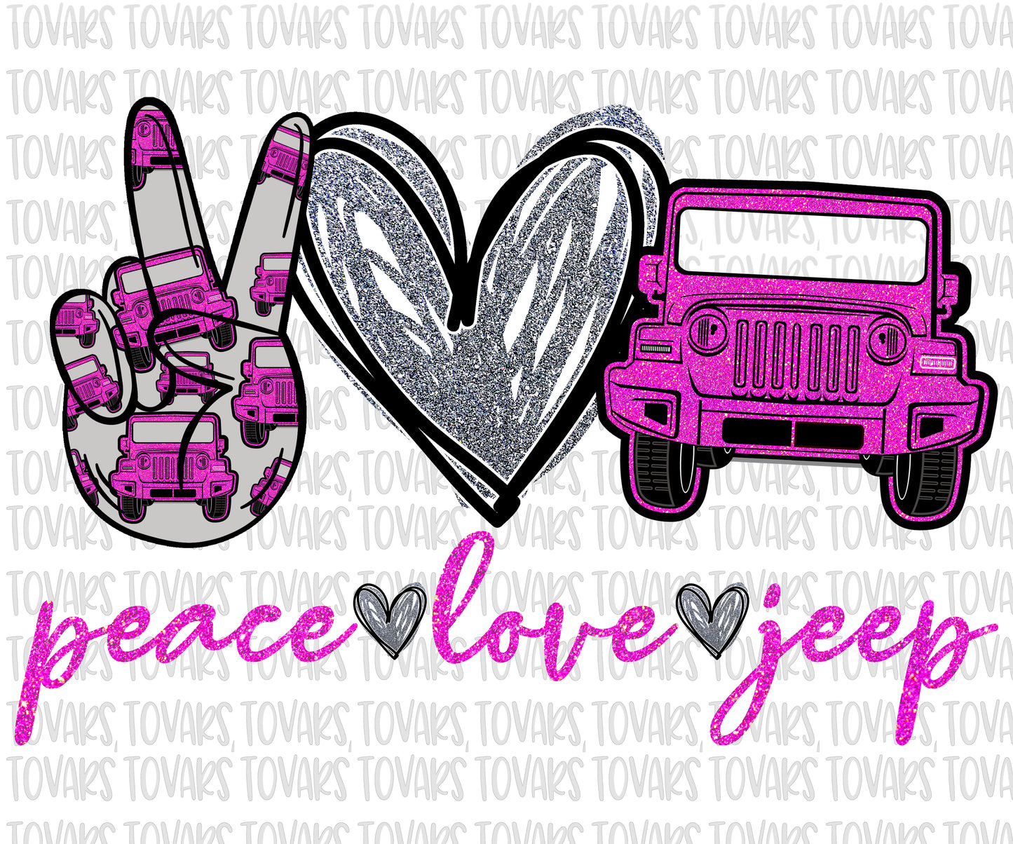 Peace love Jeep, Jeep Sublimation download, Jeep Digital Download, Pink jeep Download, Pink Jeep Sublimation