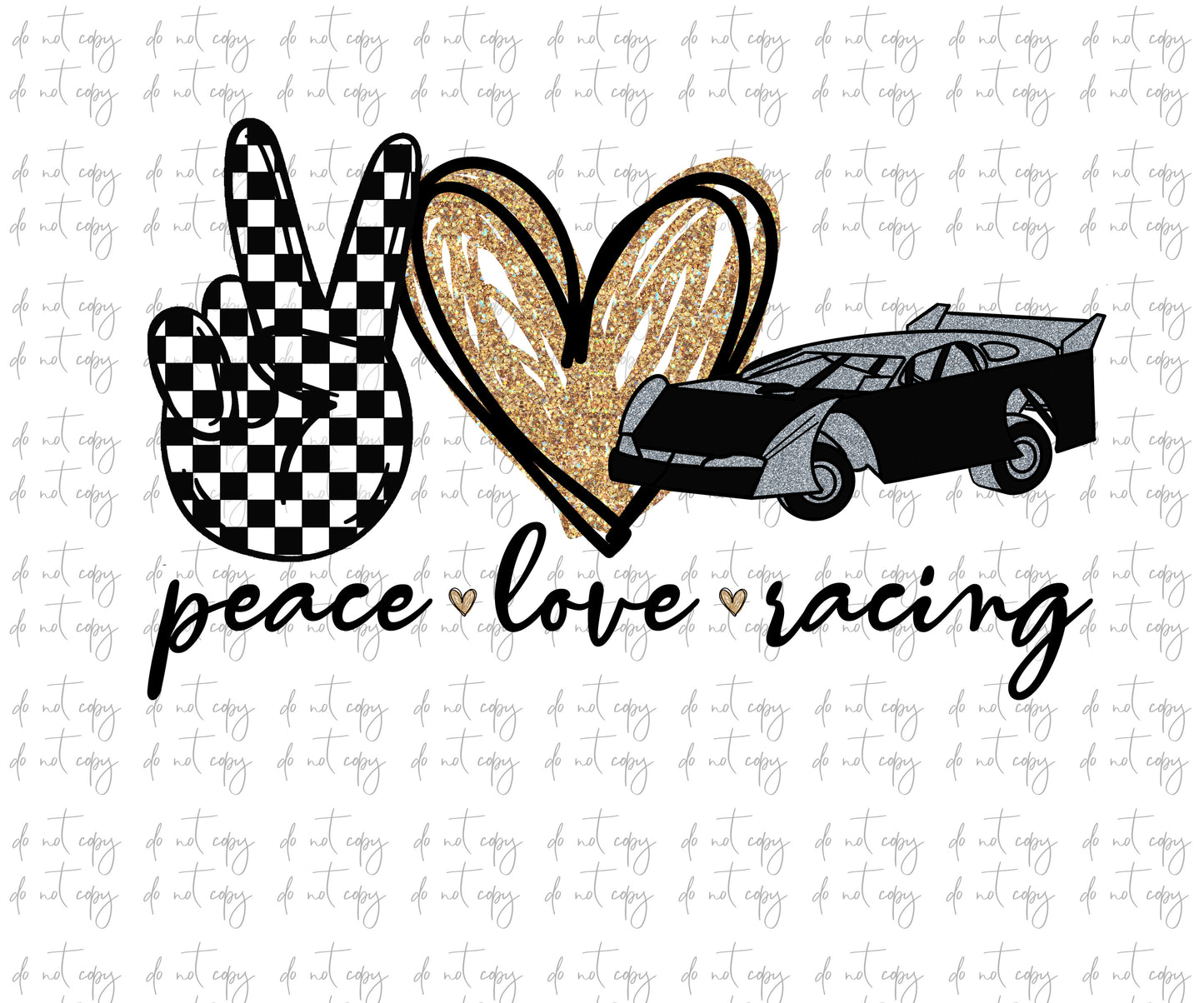 Peace love Racing checkered flag Sublimation Png Digital Download, Dirt Track Racing Png, Racing sublimation PNG, peace love Racing