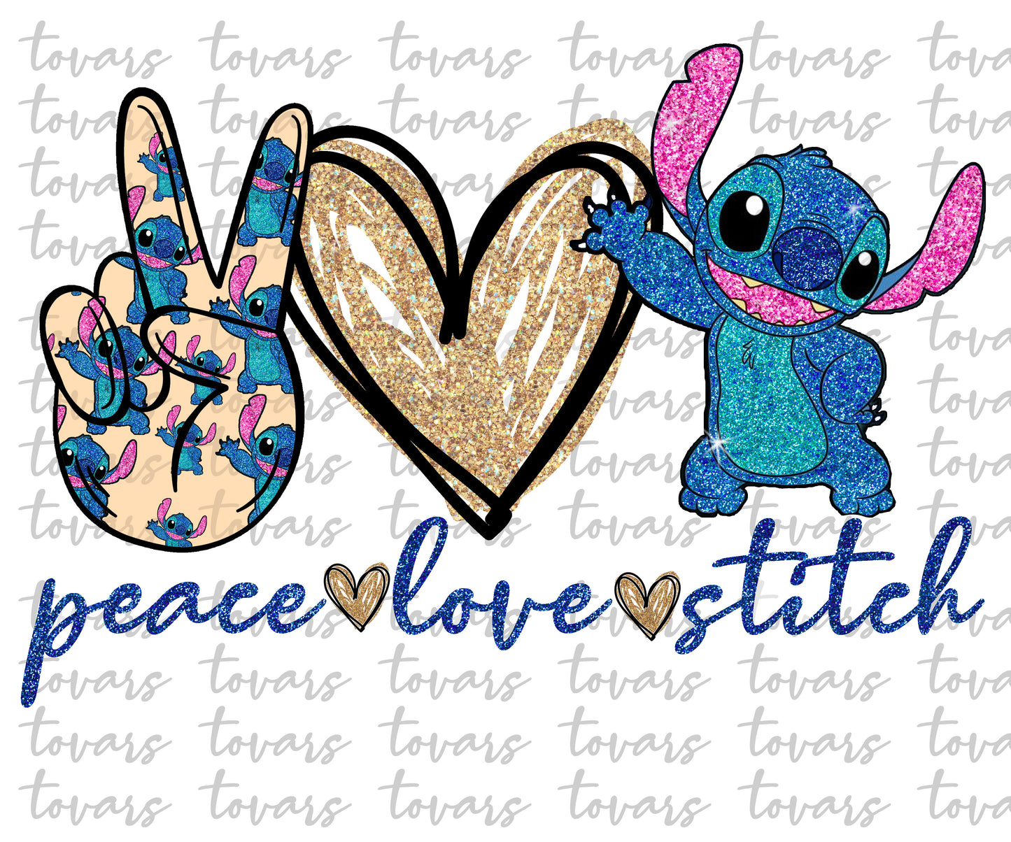 Peace love Stitch Sublimation Png Digital Download, Peace love Stitch Png, Peace love Stitch PNG, Stitch sublimation