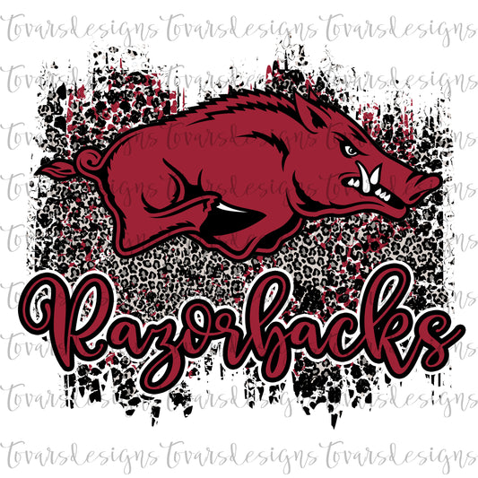 Razorbacks leopard png file